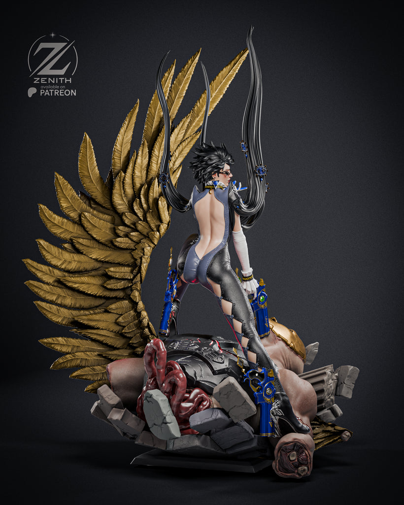 Bayonetta Resin Fan Art MTO (Design by Zenith)