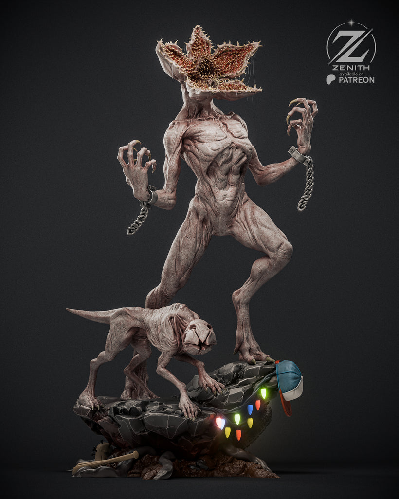 Demogorgon Resin Fan Art MTO (Design by Zenith)