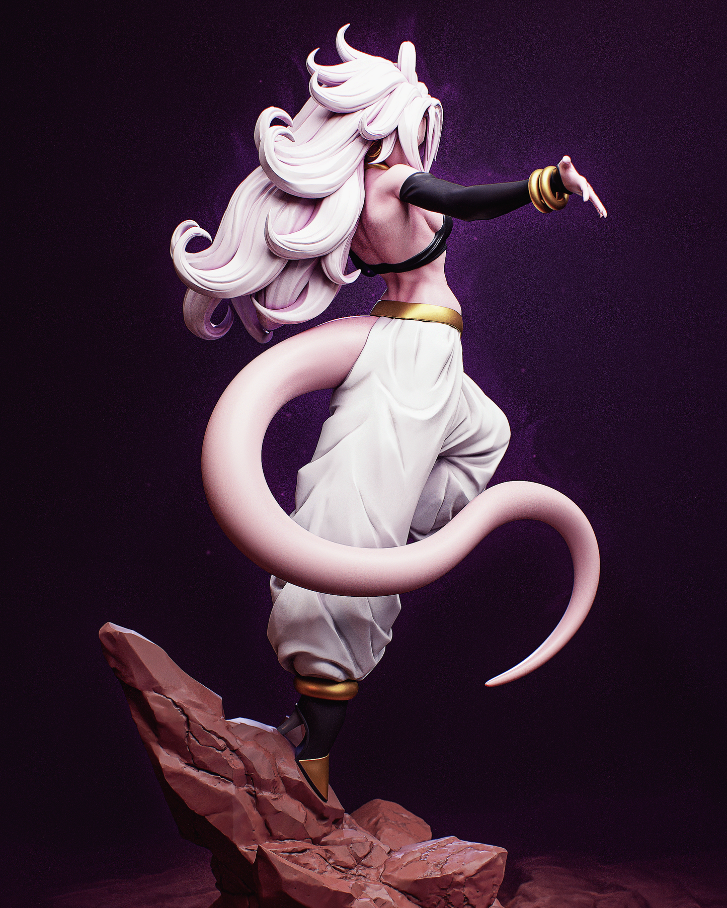 Android 21 Resin Art (Design by CA3D)