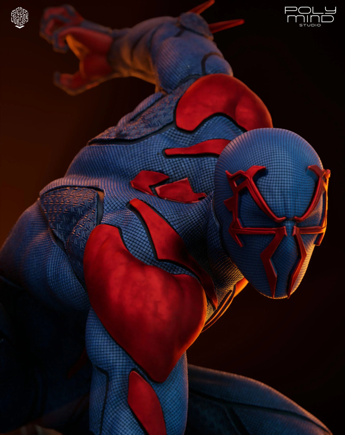 Spiderman 2099 Resin Art (PolyMind Version)