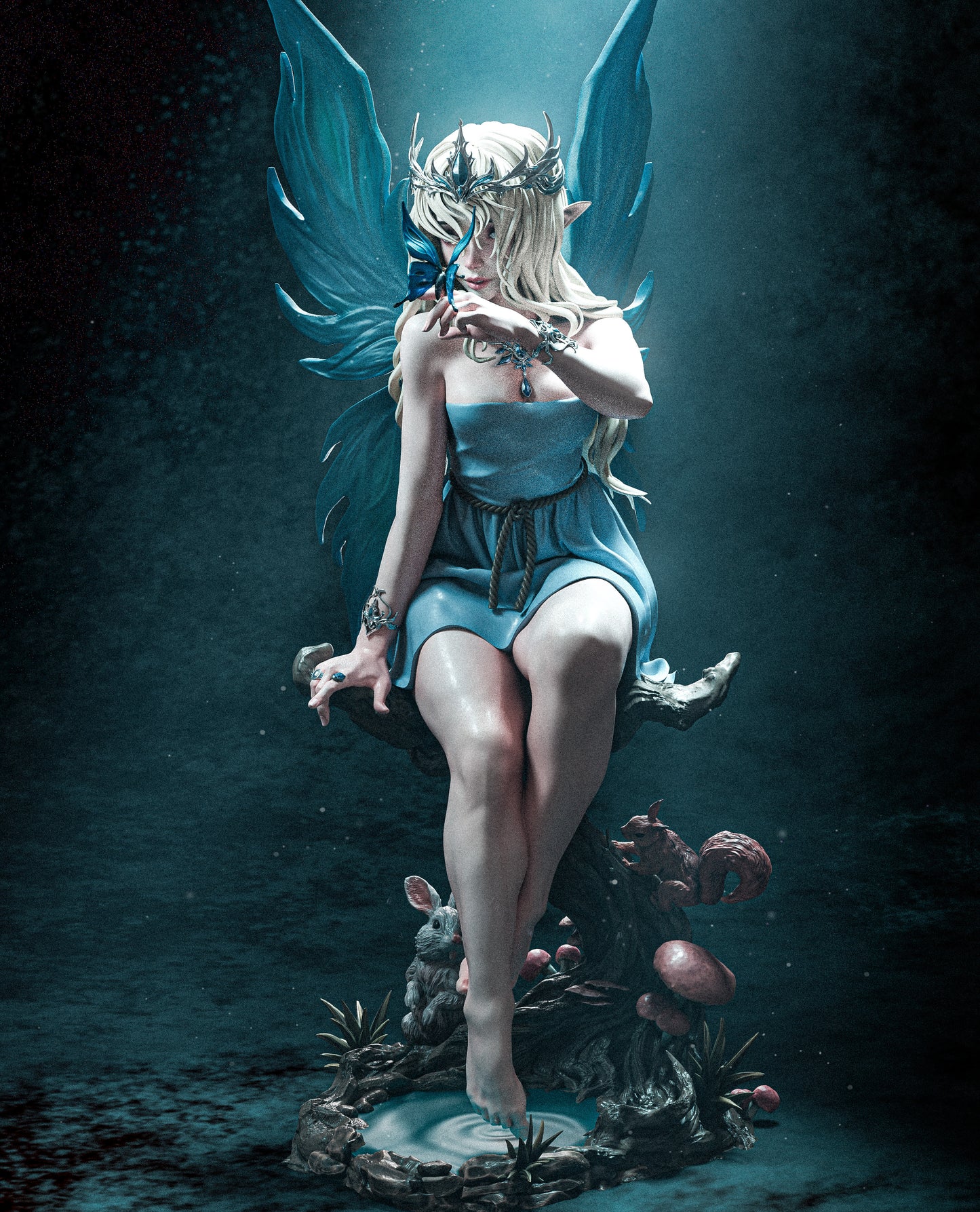 Fairy Resin Art - MTO (Design by CA3D)