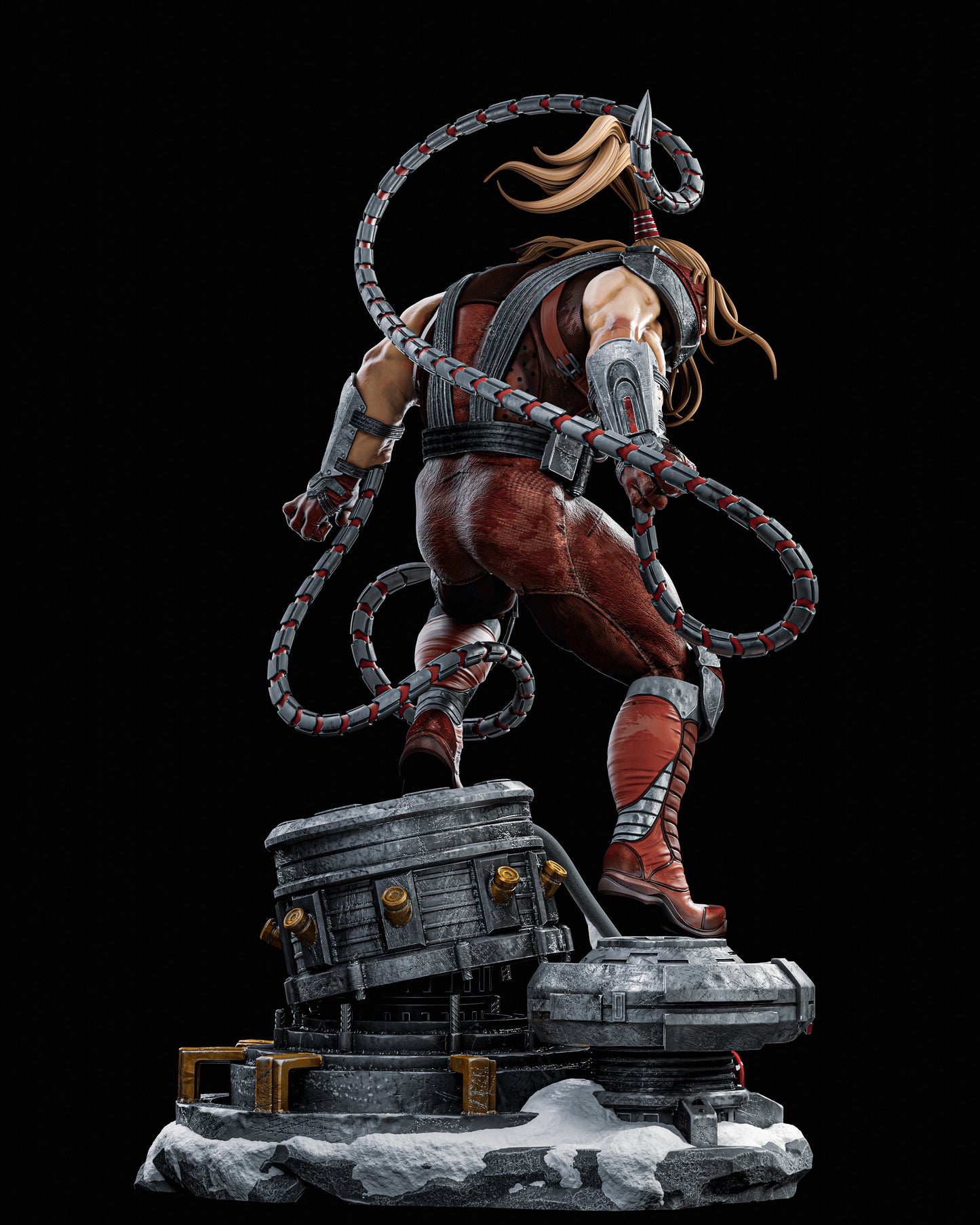 Omega Red Resin Sculpture Fan Art Pro - MTO (ZEZ)