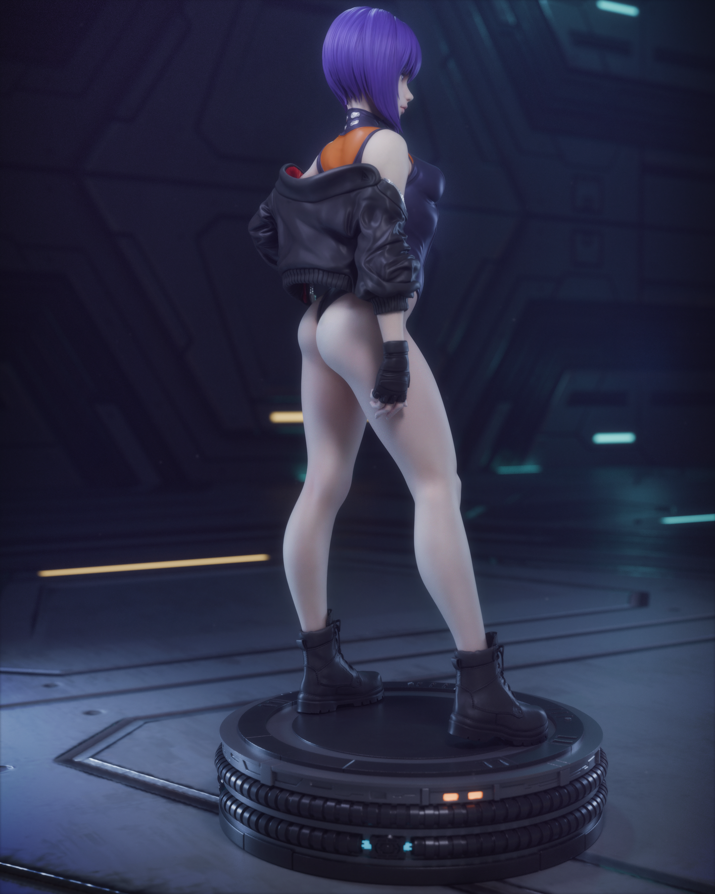 Motoko Resin Art - MTO (Design by CA3D)
