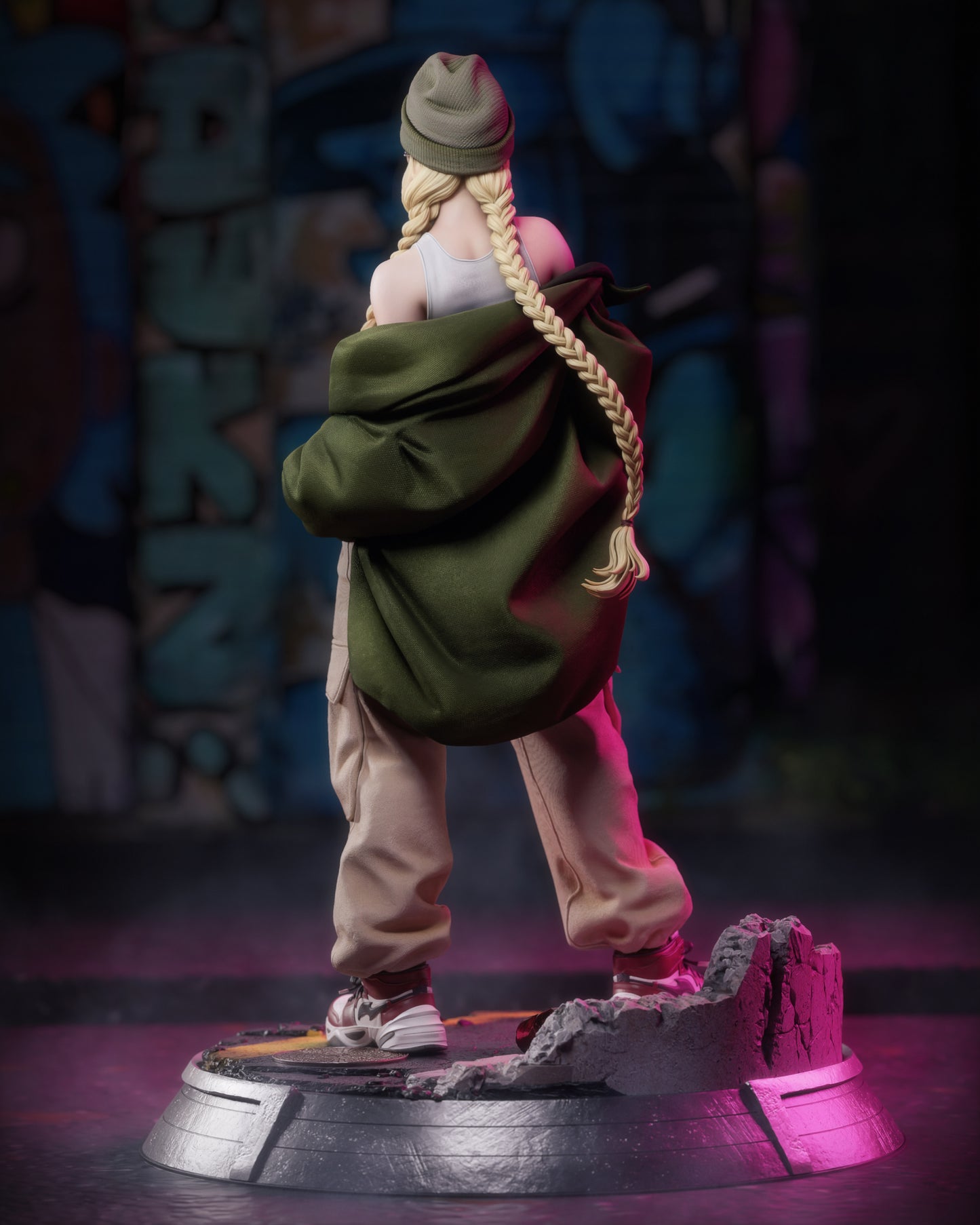 Streetwear Cammy Resin Art (Design by CA3D)