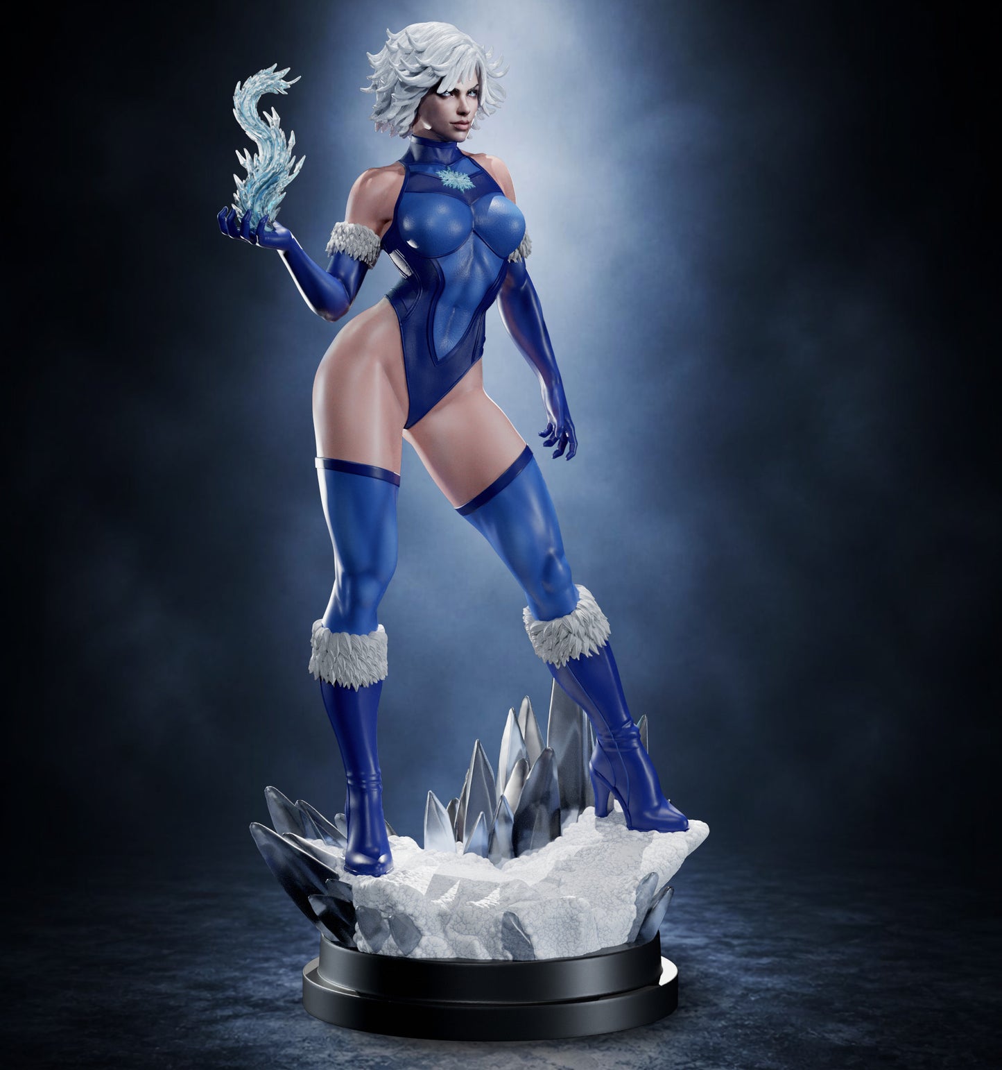 Killer Frost Resin Art (Design by Abe3D)