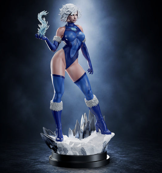 Killer Frost Resin Art (Design by Abe3D)