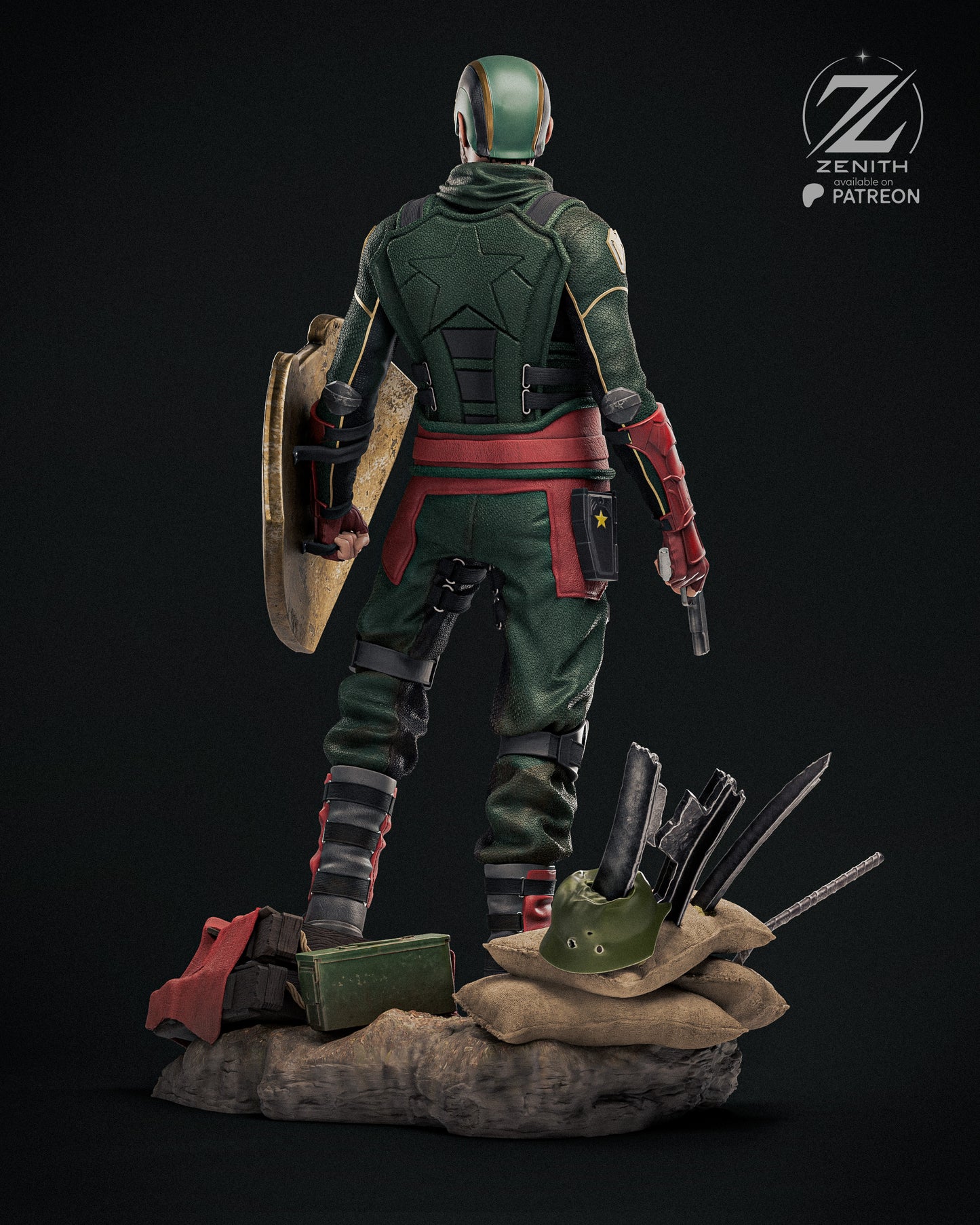 Soldier Boy Resin Art (Design by Zenith)