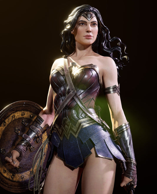 Wonder Woman Resin Art (Godlink Version)
