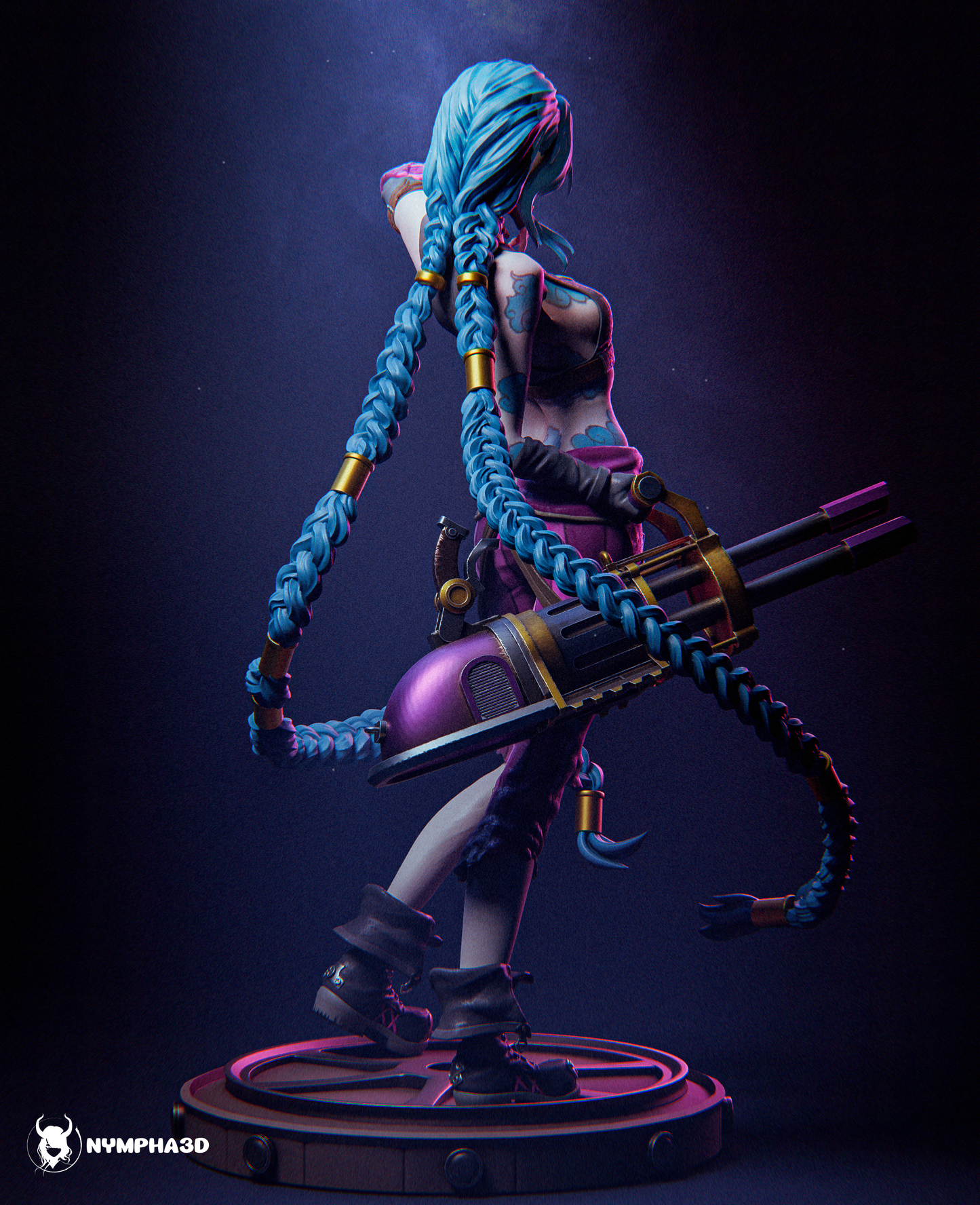 Jinx Resin Fan Art - MTO (N3D)