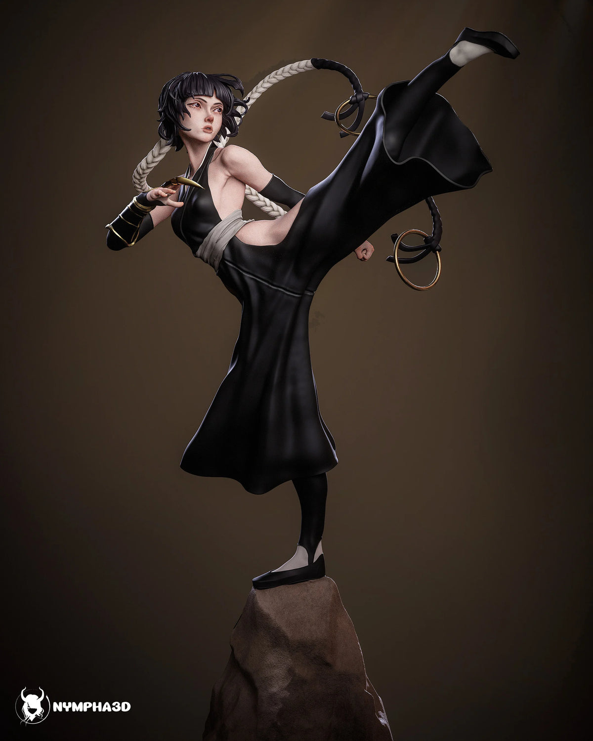 Soifon Bleach Resin Art (Nympha3D)