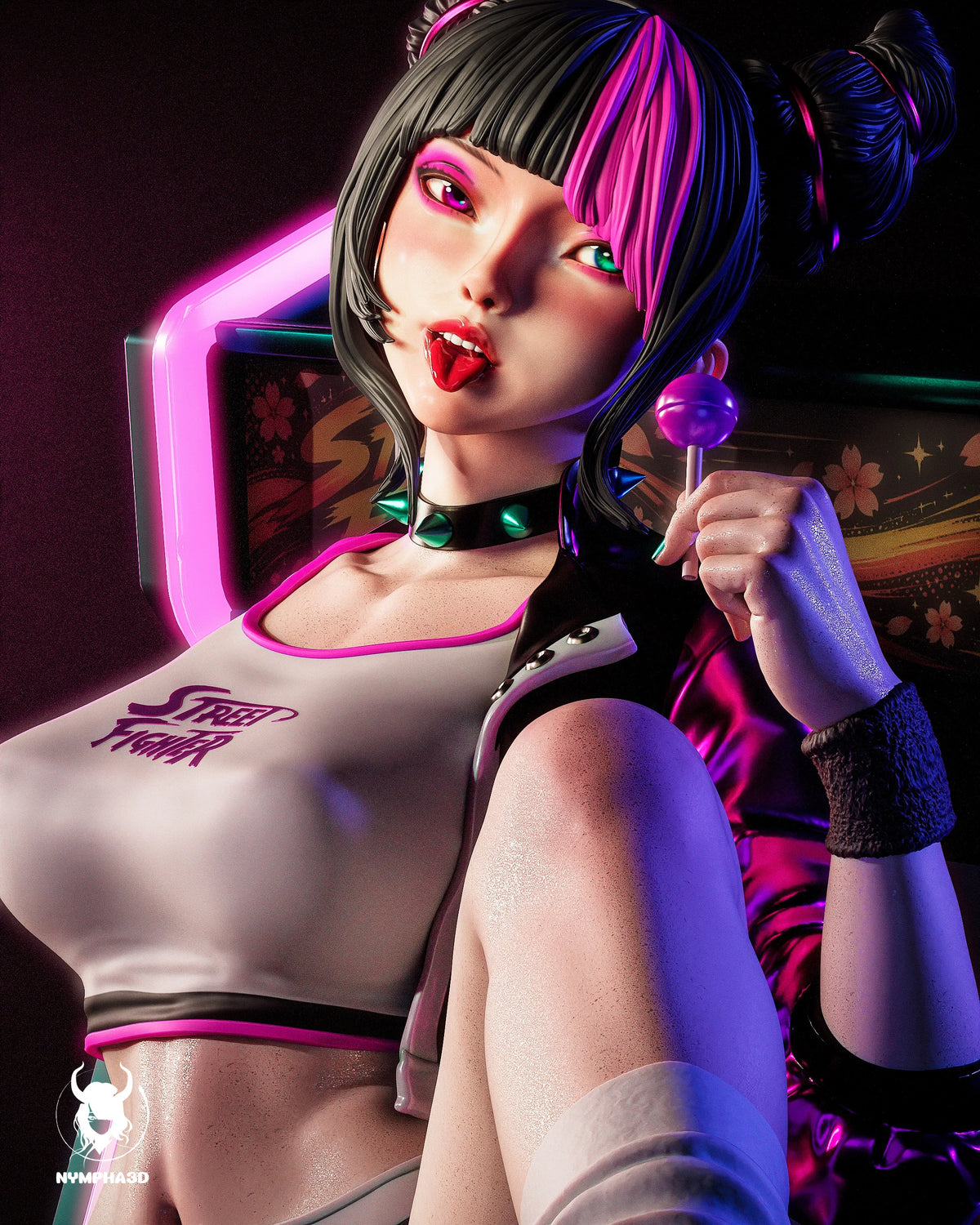 Juri Street Fighter Resin Art (Nympha3D)