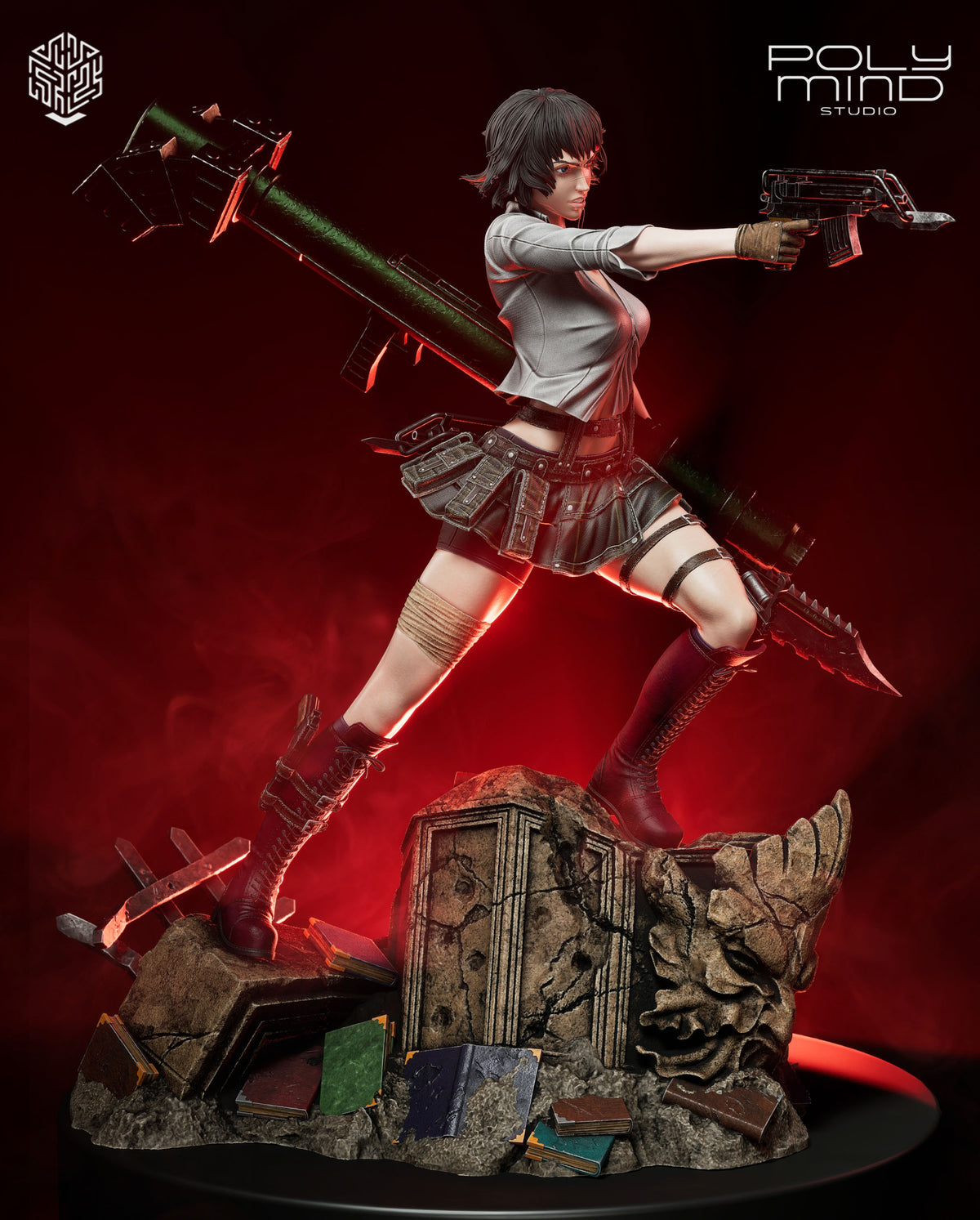 Lady DMC Resin Art (PolyMind Version)