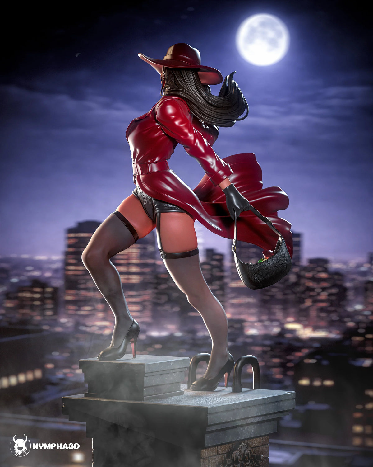 Carmen Sandiego Resin Art (Nympha3D)