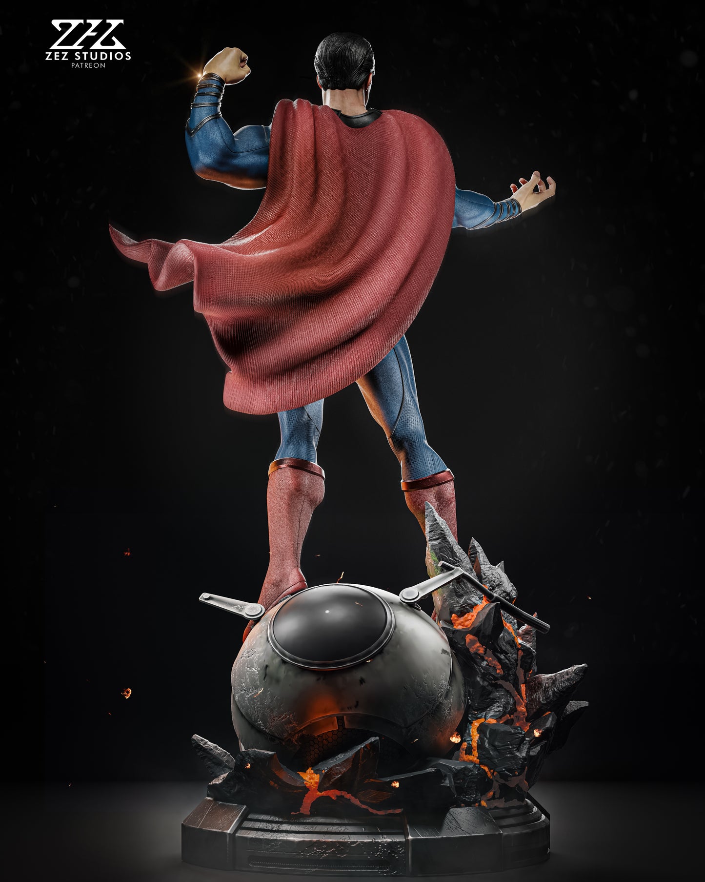 Superman Resin Fan Art - MTO (ZEZ)