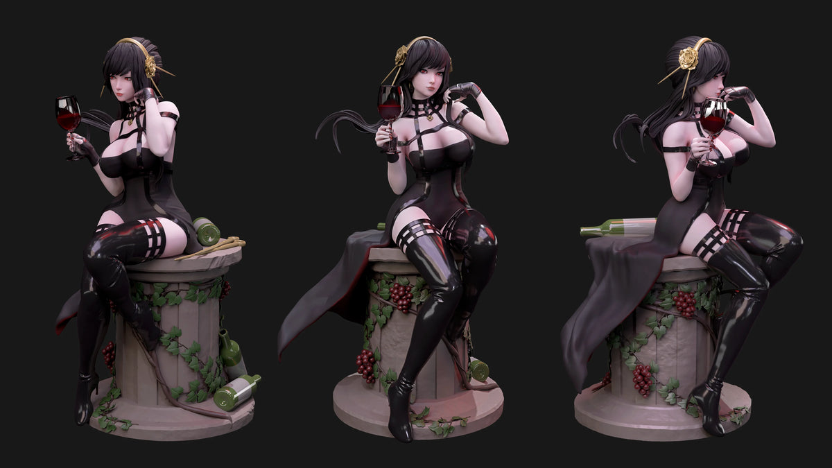 Yor Forger Resin Art (Nympha3D)