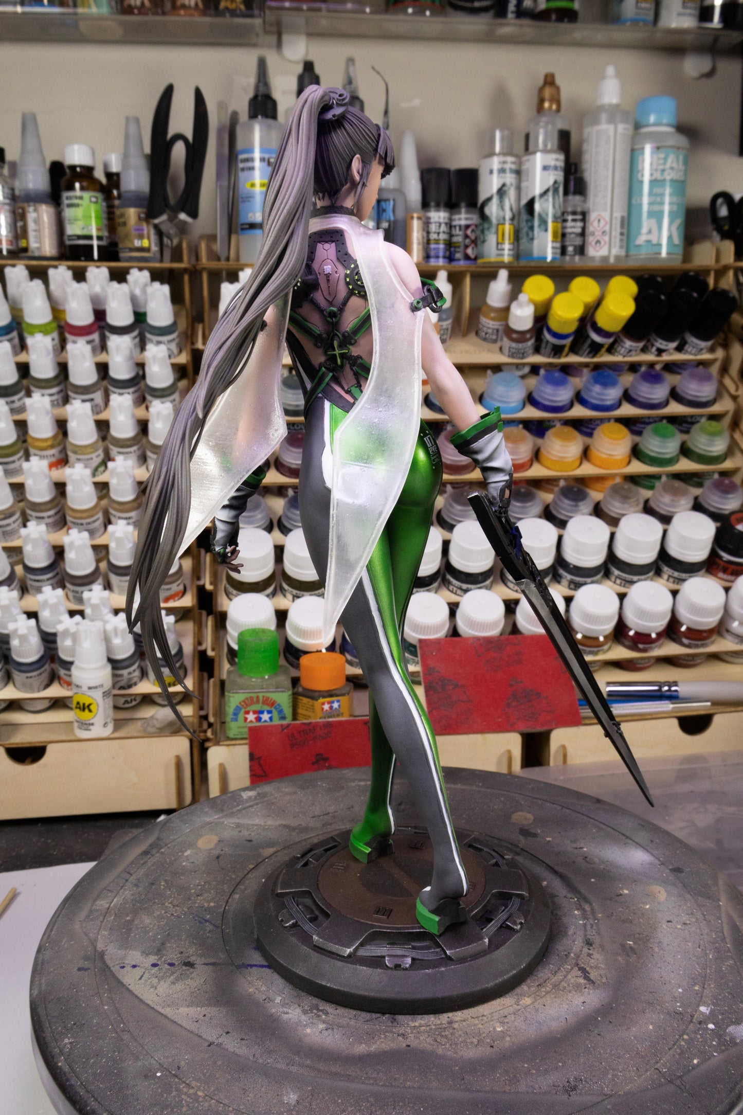 Stellar Blade Eve Collectible Resin Fan Art Pro Painted - MTO