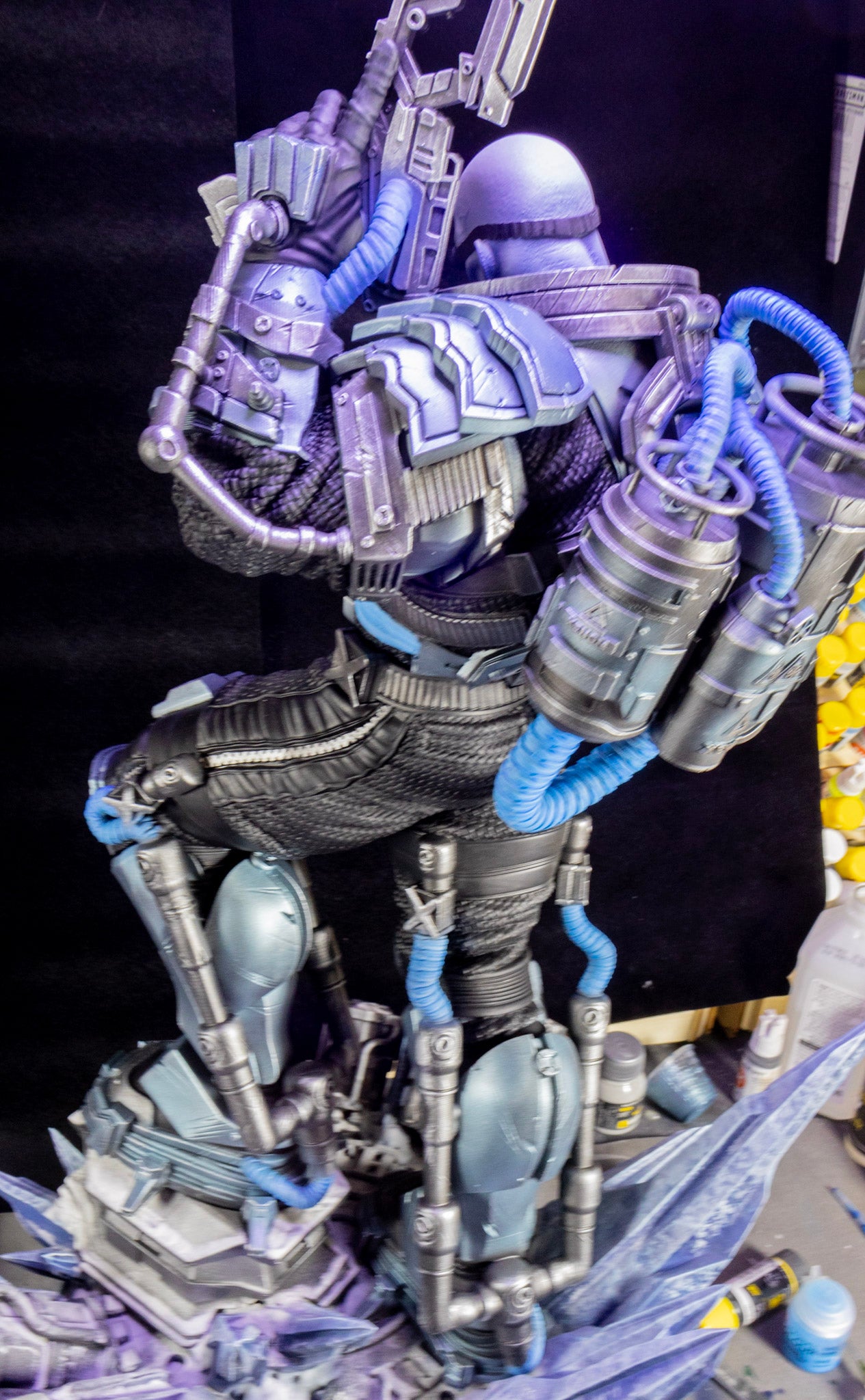 Mr. Freeze Resin Sculpture Fan Art Pro Painted - MTO