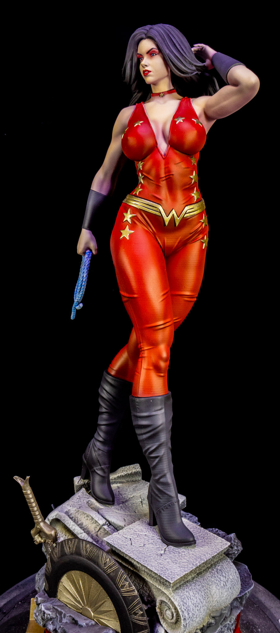 Donna Troy Collectible Resin Fan Art Pro Painted - MTO