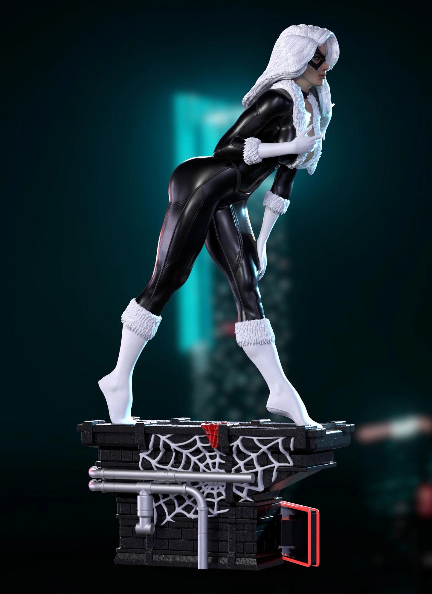 Black Cat Resin Fan Art - MTO A3D