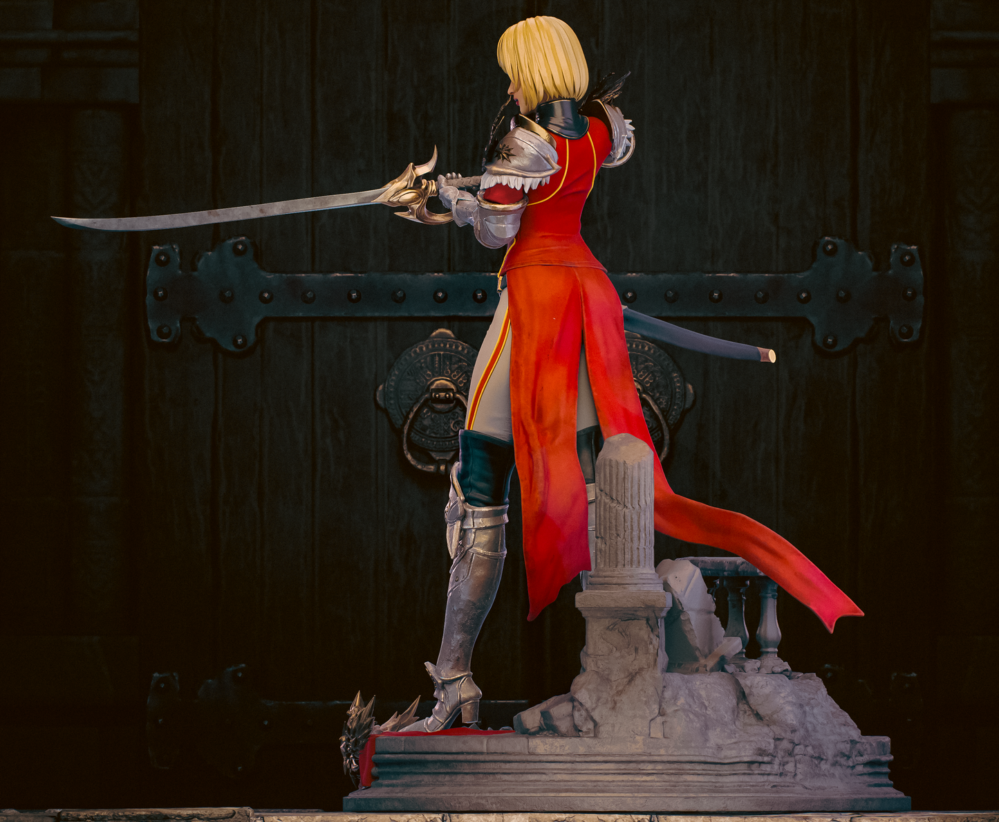 Cha Hae Solo Leveling Resin Art (Design by CA3D)