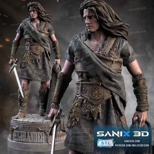 Highlander Resin Art (Design by Sanix3D)