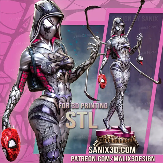 Gwenom Resin Art (Design by Sanix3D)