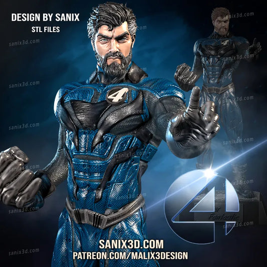 Mr Fantastic Resin Fan Art - MTO