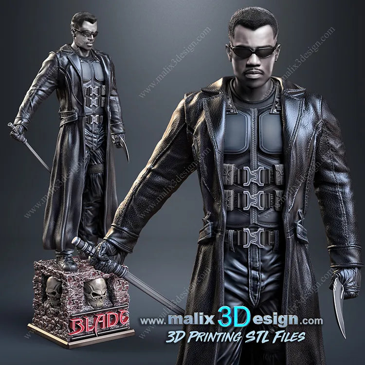 Blade Resin Fan Art Pro Painted - MTO