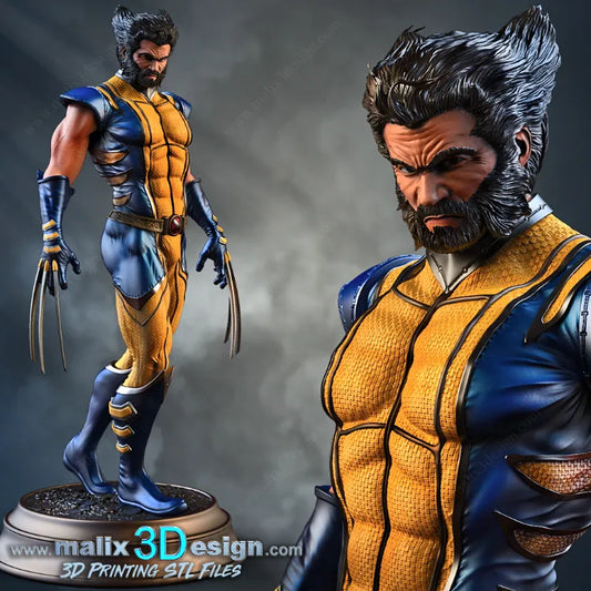 Wolverine Sanix V2 Resin Fan Art Pro Painted - MTO