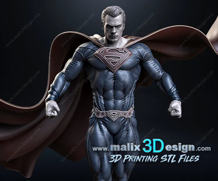 Superman Sanix Resin Fan Art Pro Painted - MTO