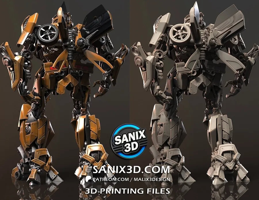 Bumblebee Resin Fan Art Sculpture