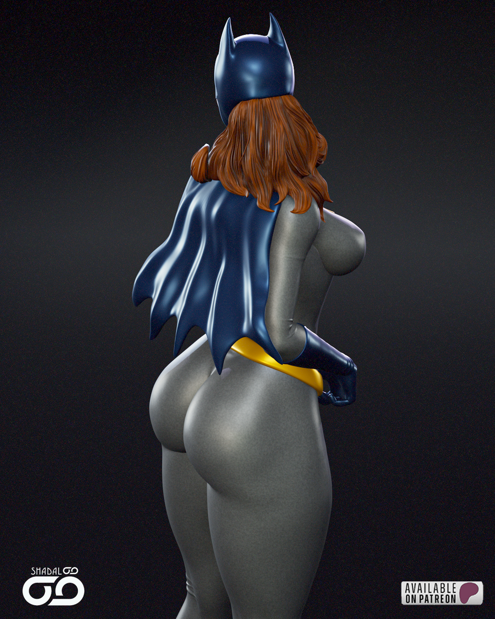 Batgirl Resin Art (Shadaloo)
