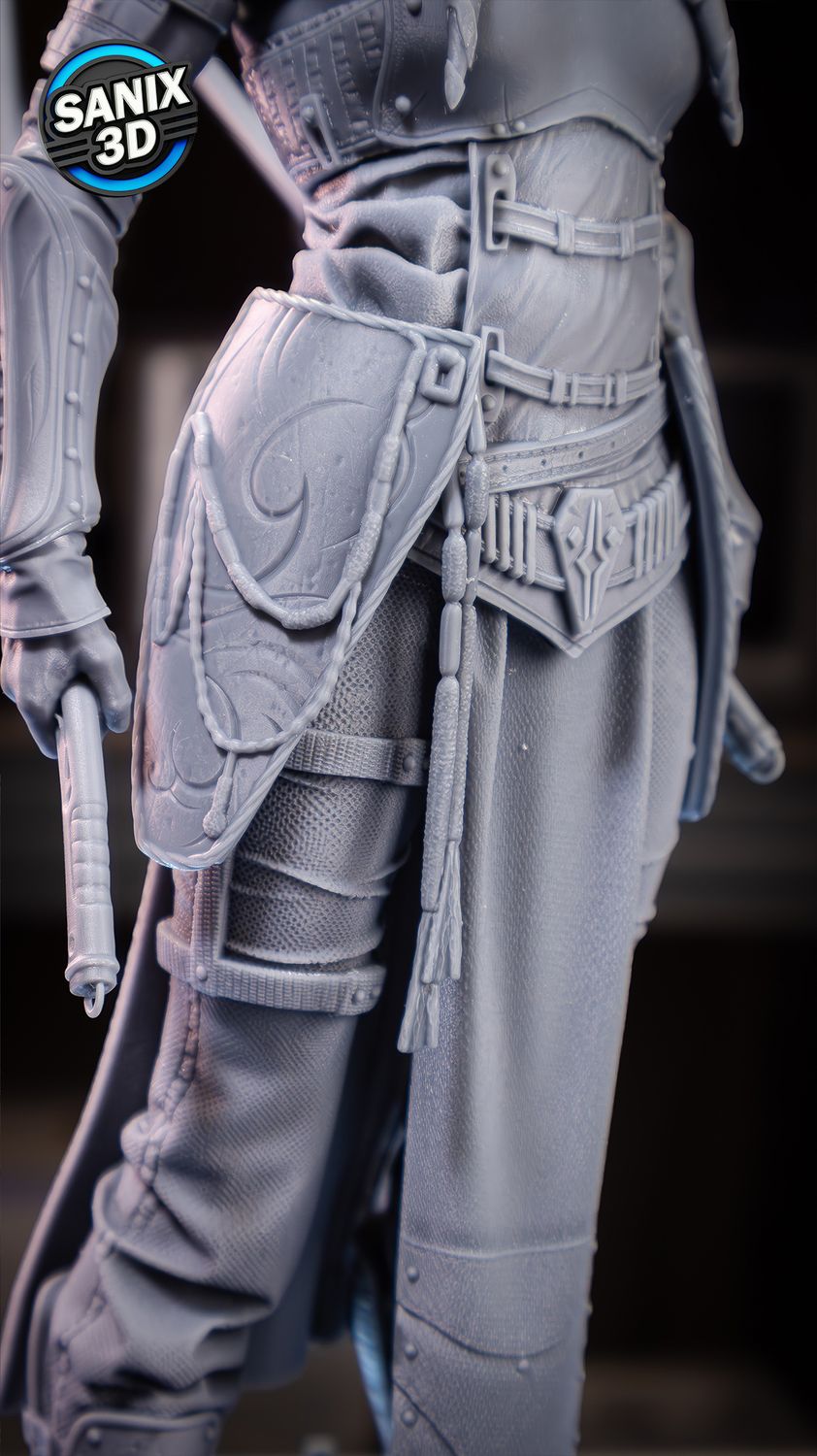 Ahsoka Resin Art (Design by Sanix3D)