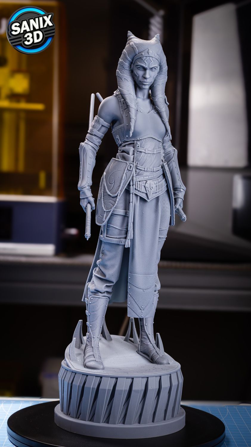 Ahsoka Resin Art (Design by Sanix3D)