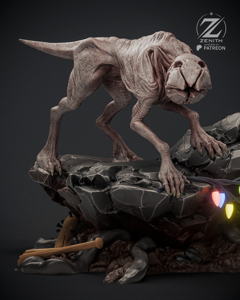 Demogorgon Resin Fan Art MTO (Design by Zenith)