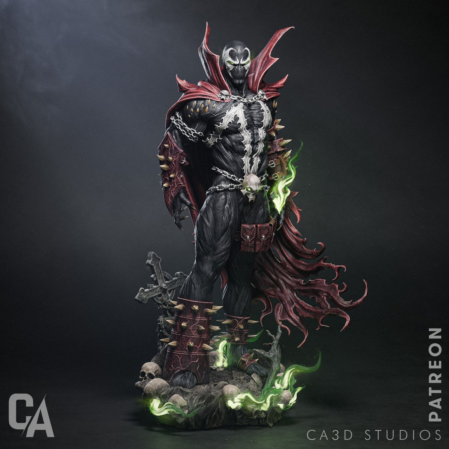 Spawn Collectible Resin Fan Art Pro Painted - MTO