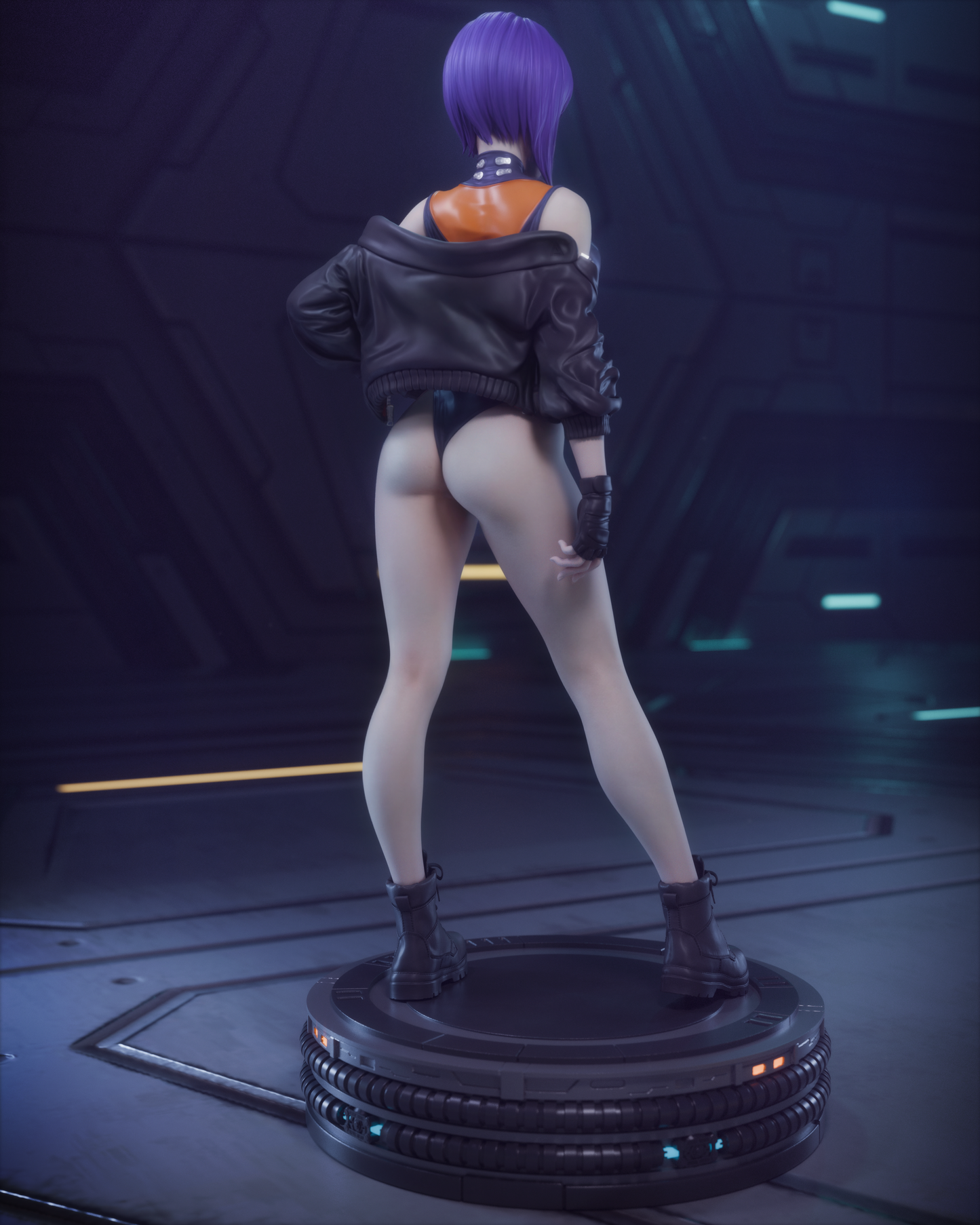 Motoko Resin Art - MTO (Design by CA3D)