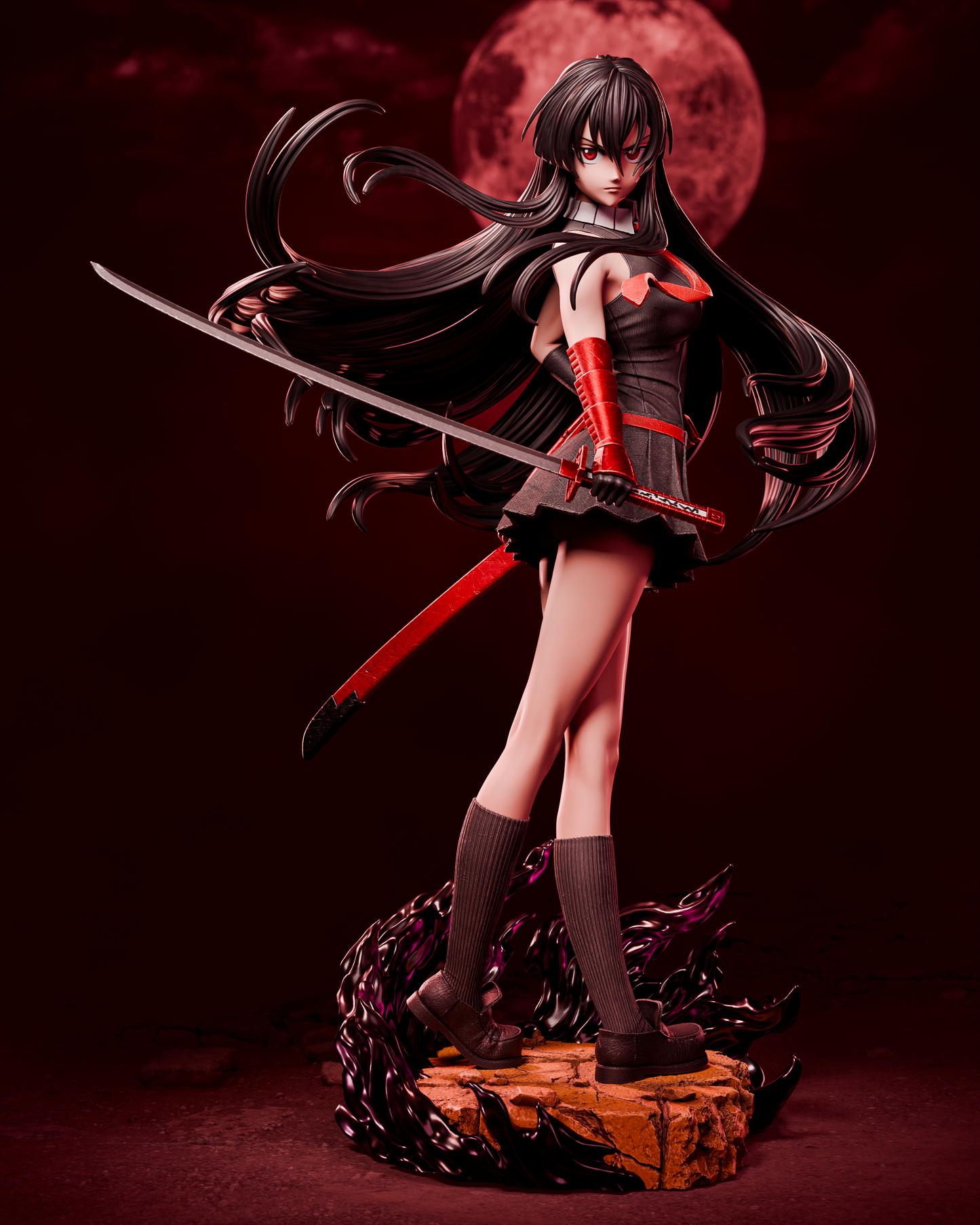 Akame Resin Art - MTO (Design by CA3D)