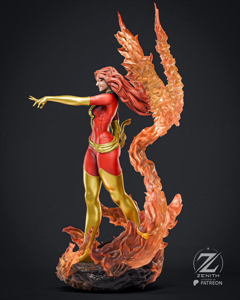 Jean Grey Resin Fan Art MTO (Design by Zenith)