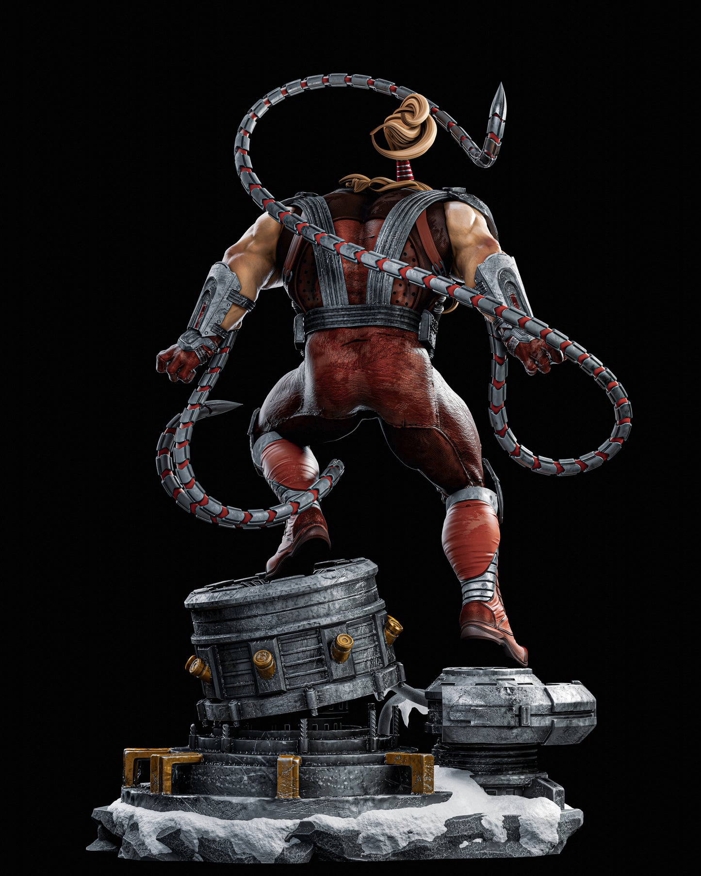 Omega Red Resin Sculpture Fan Art Pro - MTO (ZEZ)