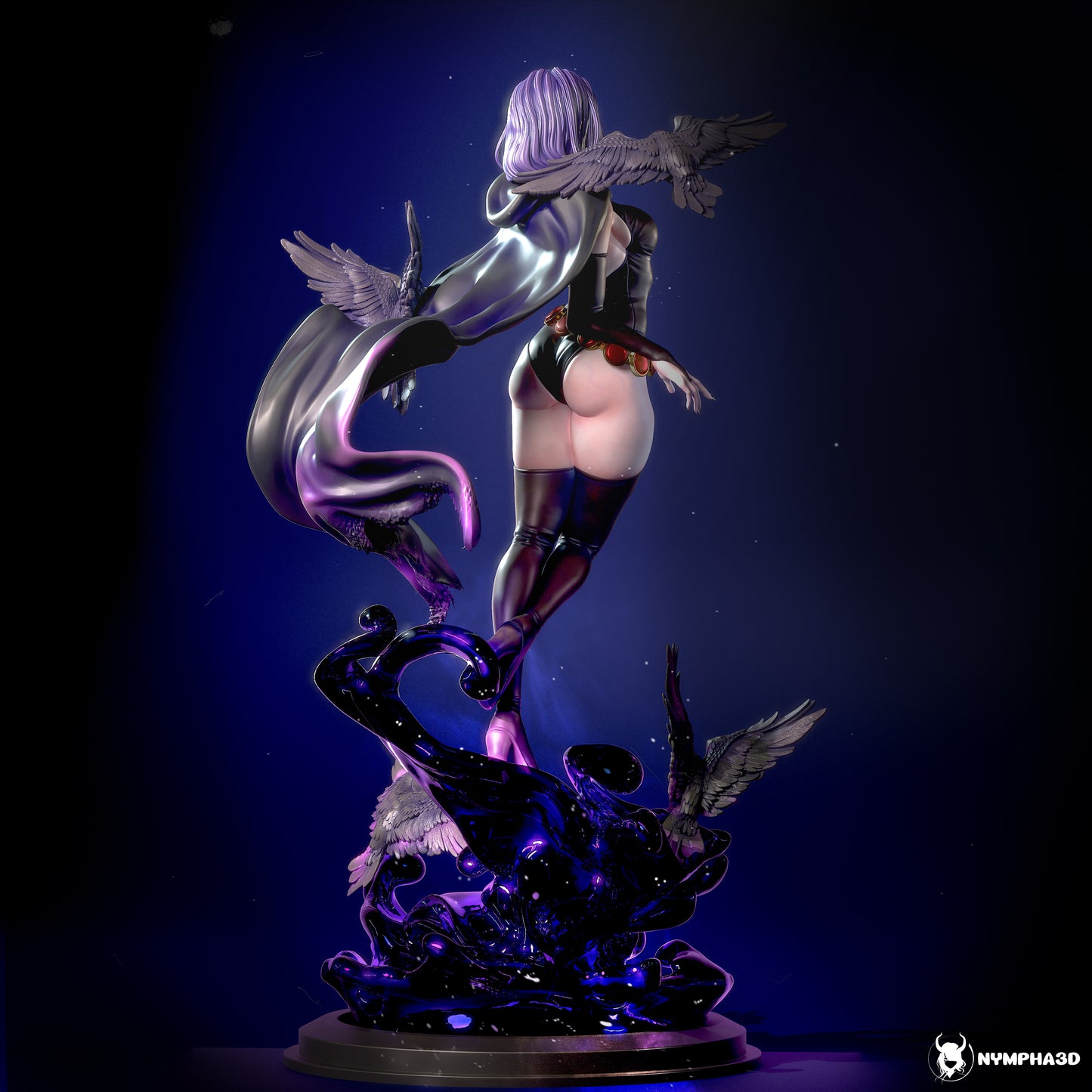 Raven Resin Fan Art - MTO (N3D)