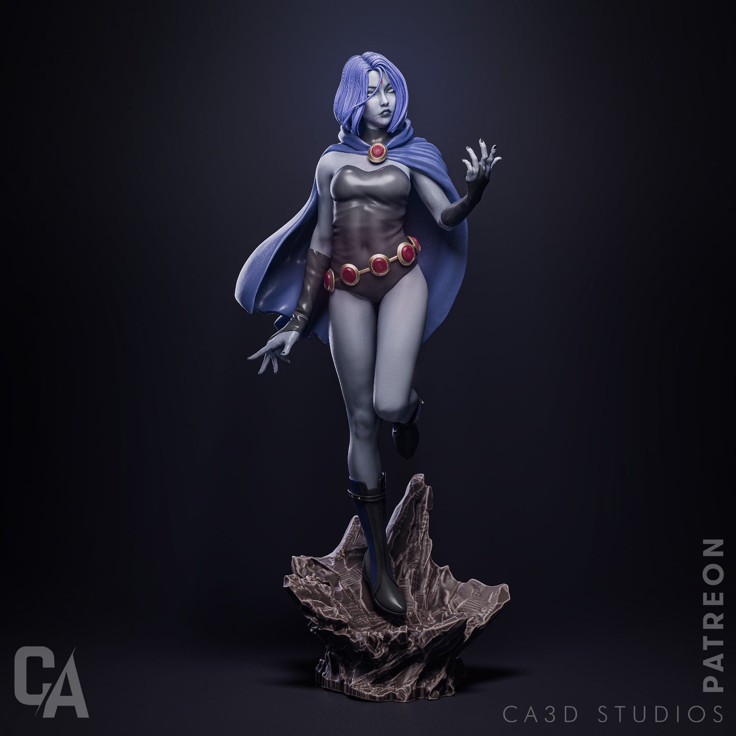 Raven Collectible Resin Fan Art Pro Painted - MTO