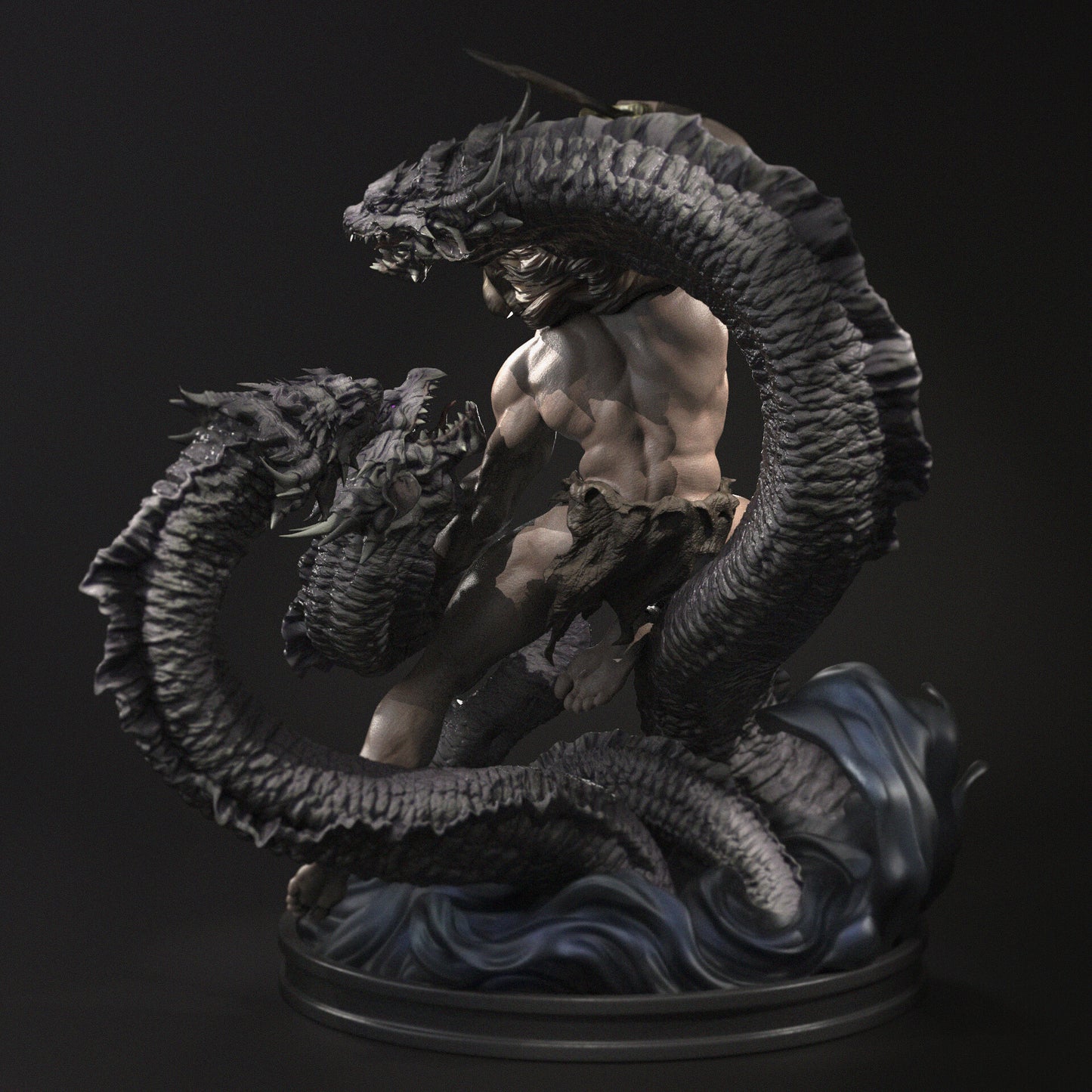 Hercules Collectible Resin Fan Art Pro Painted - MTO