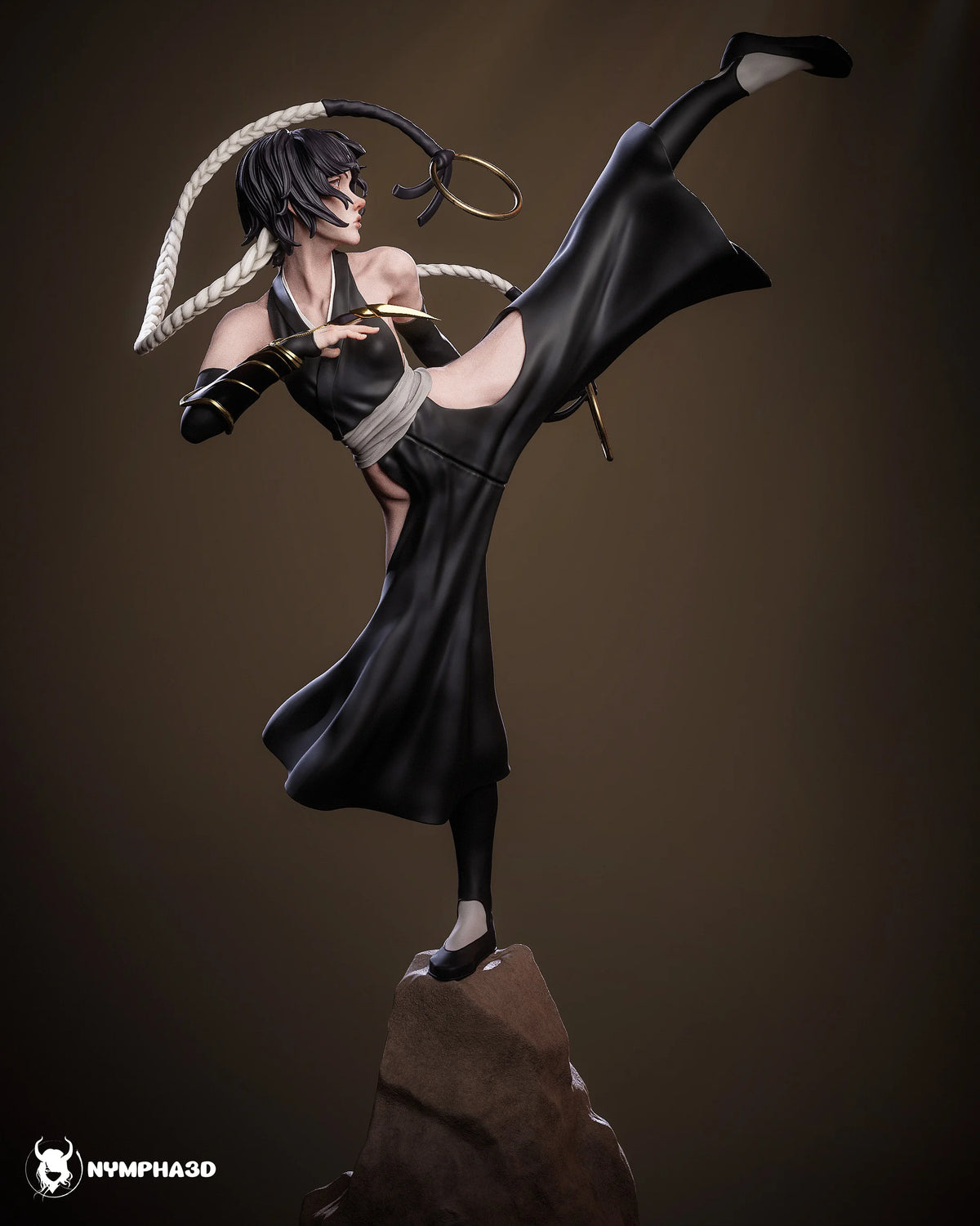 Soifon Bleach Resin Art (Nympha3D)