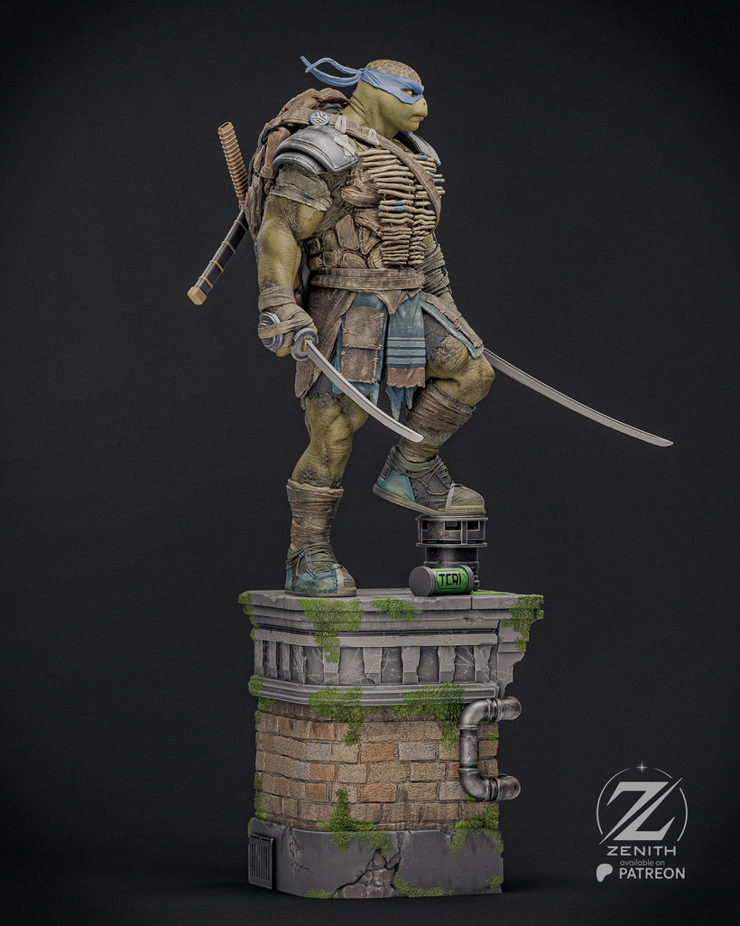 Leonardo Resin Fan Art MTO (Design by Zenith)