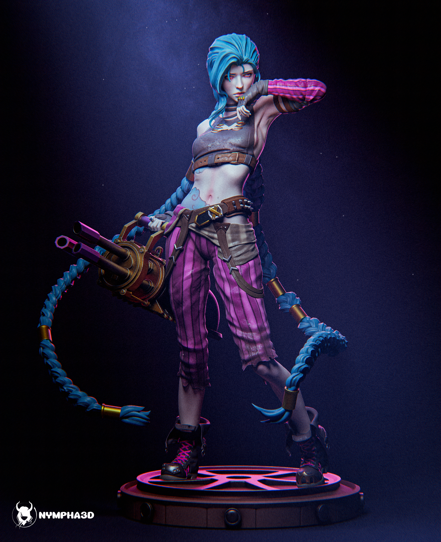 Jinx Resin Fan Art - MTO (N3D)