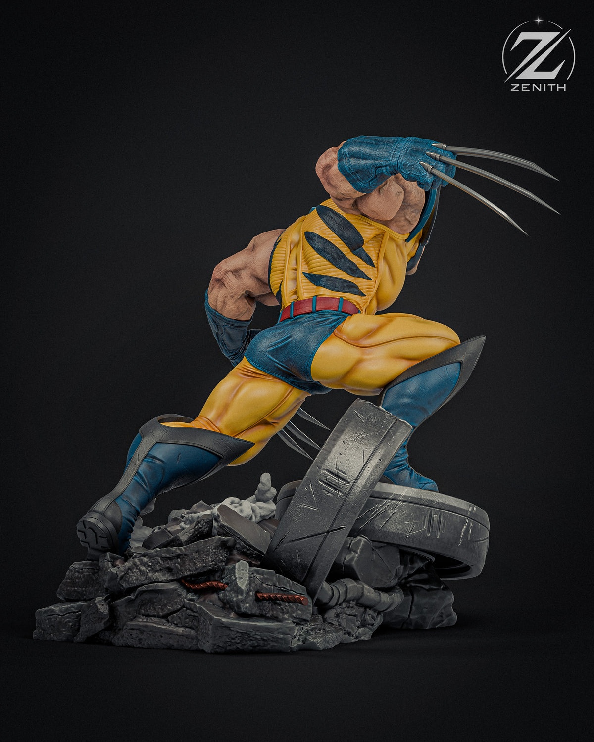 Wolverine Resin Art (Design by Zenith)