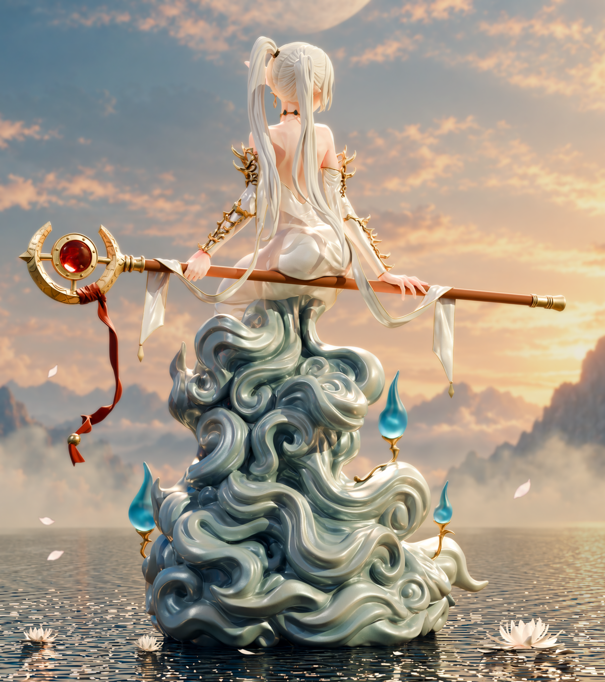 Frieren Collectible Resin Art (Design by CA3D)