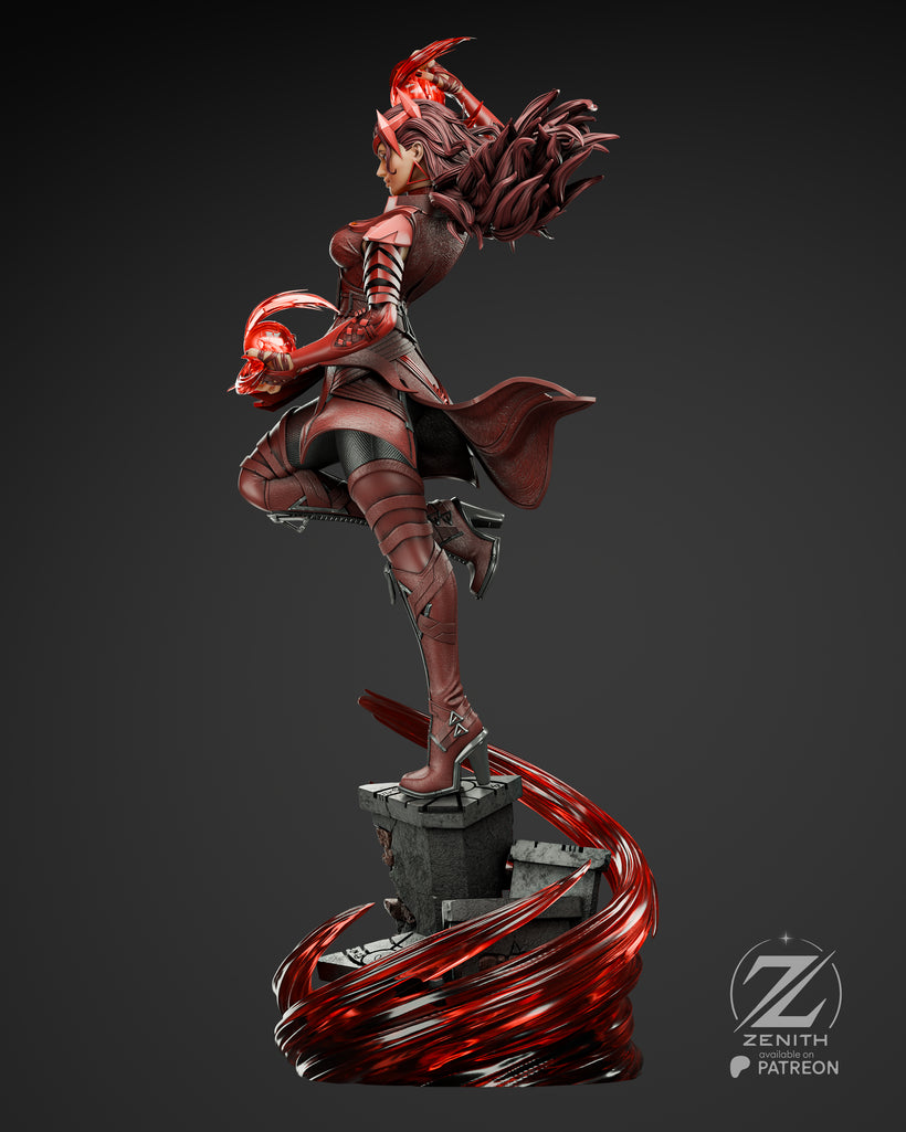 Scarlet Witch Resin Fan Art MTO (Design by Zenith)