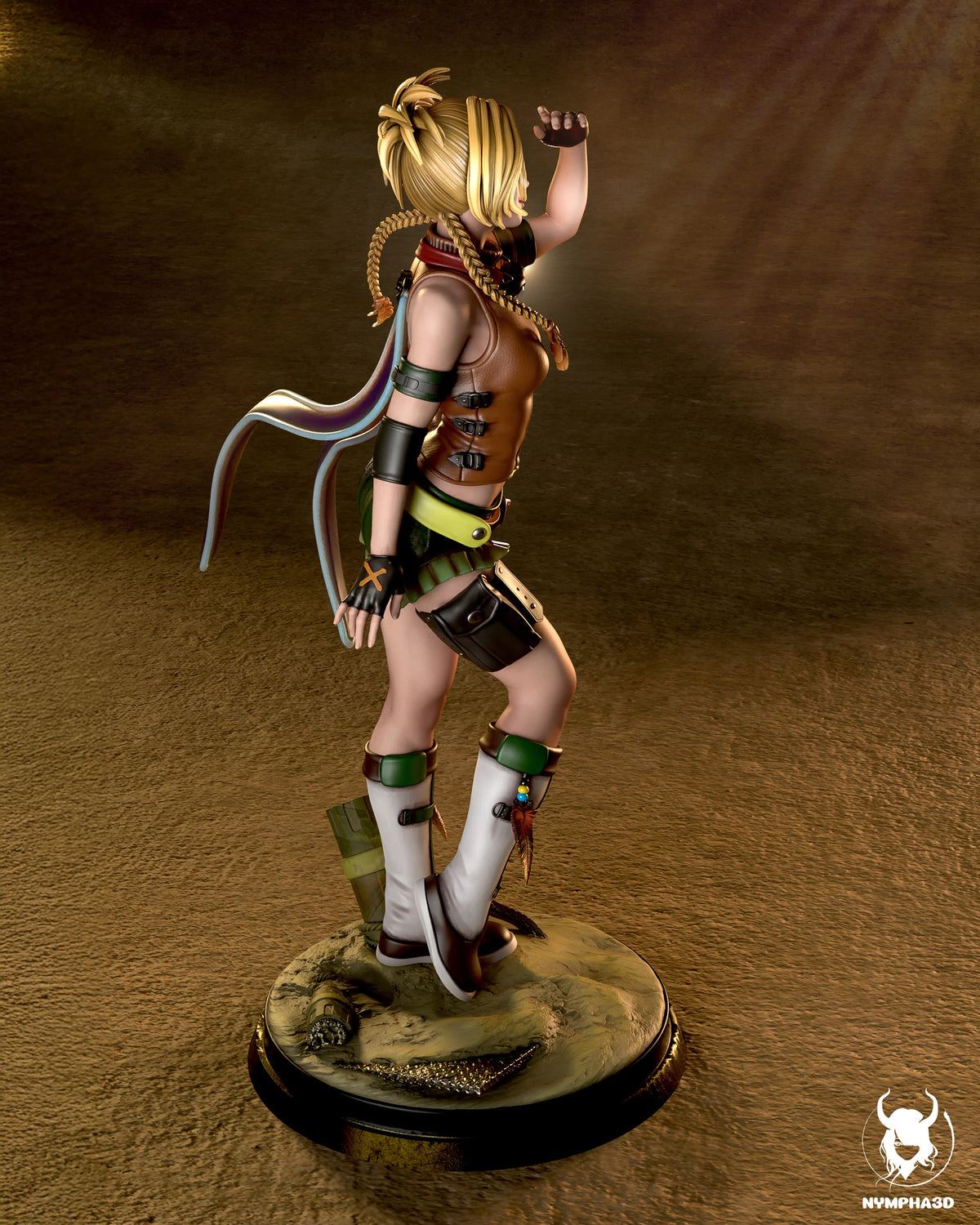 Rikku Resin Art (Nympha3D)